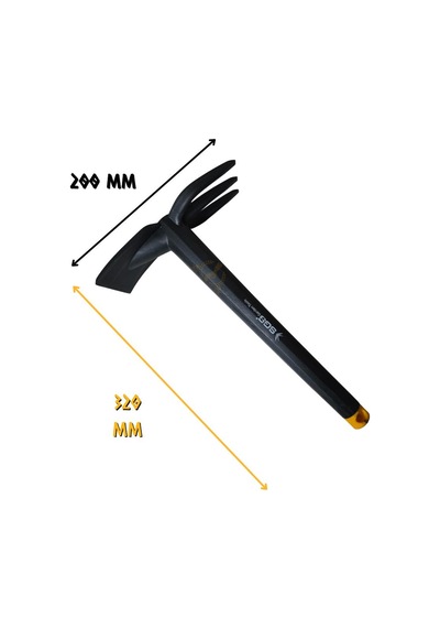 Sgs Plastik Bahçe Seti Çapa-tırmık-kürek - 3 Farklı Parça
