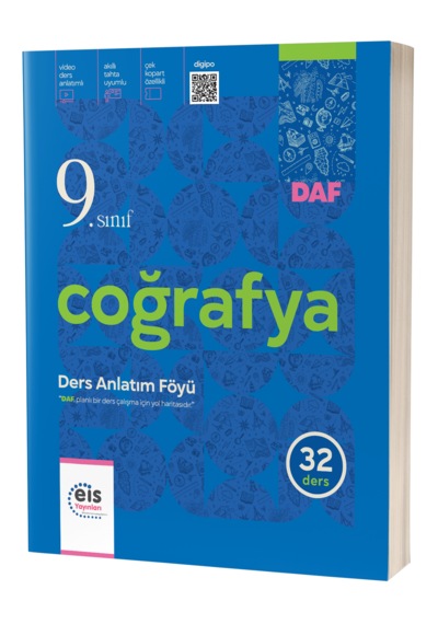 Eis 9. Sınıf Coğrafya Daf Ders Anlatım Föyleri 2025 Güncel Müfred