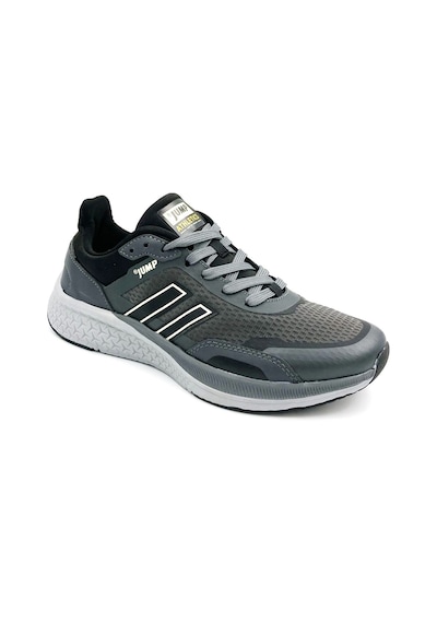 Jump 30601 Phlon Hafif Taban Bağcıklı Erkek Spor Ayakkabı Füme Füme