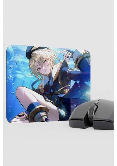 Freminet Genshin Impact Anime Gacha V4 - 22x18 Gaming Mouse Pad Fare Altlığı