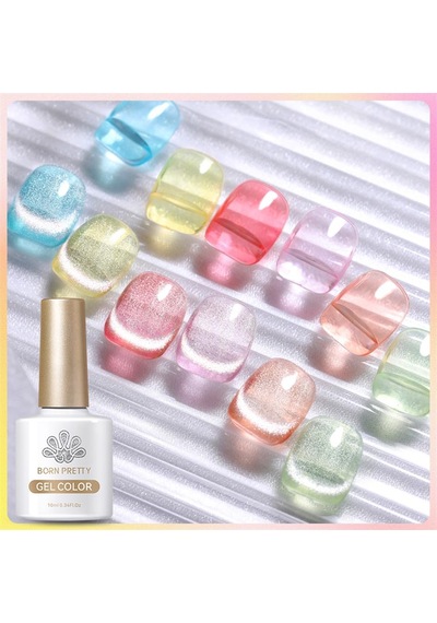 Born Pretty 10ml Super Shine Sliver Kedi Gözü Manyetik Jel 56340