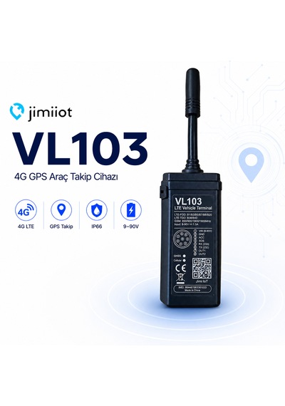Jimiiot Jimi Iot Vl103m 4g Gps Araç Takip Cihazı Motosiklet Takip, Ip66, 9-90vjimivl103m