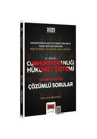 Cumhurbaşkanlığı Hükümet Sistemi Çözümlü Sorular 2025 - Yargı