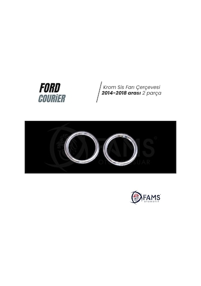 Ford Tourneo Courier Krom Sis Çerçevesi 2014-2018 P. Çelik