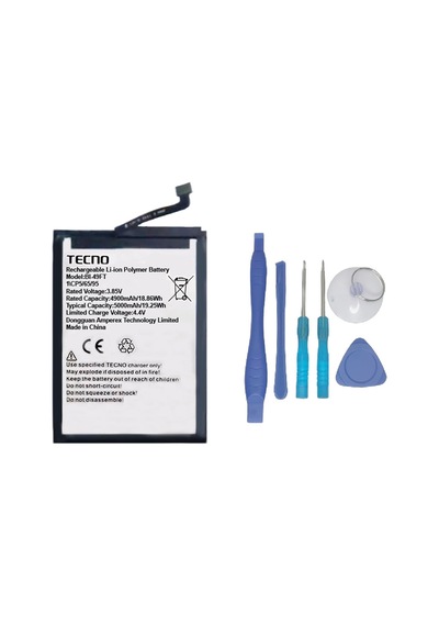 Tecno Spark 6 Go Batarya Pil  Batarya + Tamir Seti