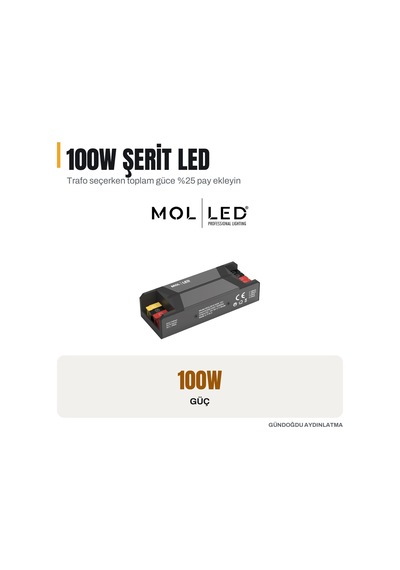 Molled M-power Serisi 100w 24v Led Driver - Mol2619
