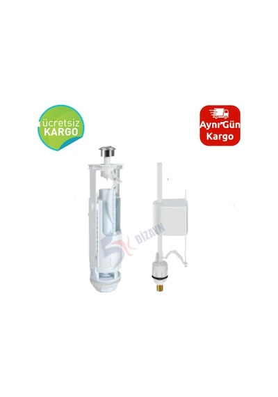 Kale 3/6 Litre Çift Kademeli İç Takım Set Beyaz