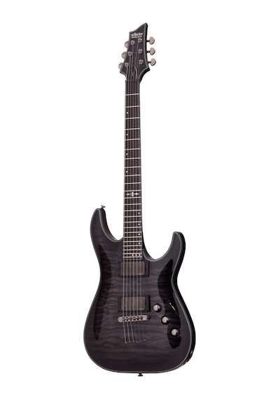 Schecter Hellraiser Hybrid C-1 Elektro Gitar (Trans Black Burst)