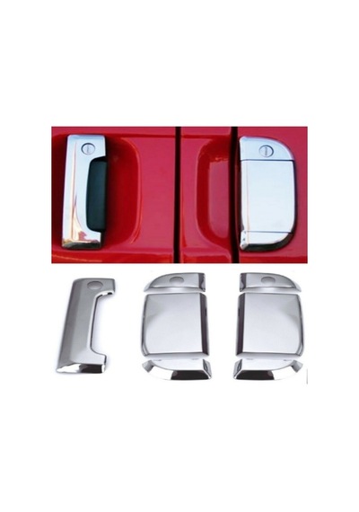 Vw T4 Kapı Kolu Krom Paslanmaz Çelik 5 Prç