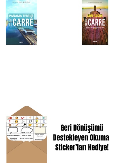 Panama Terzisi + Son Casus + Okuma Sticker'ları