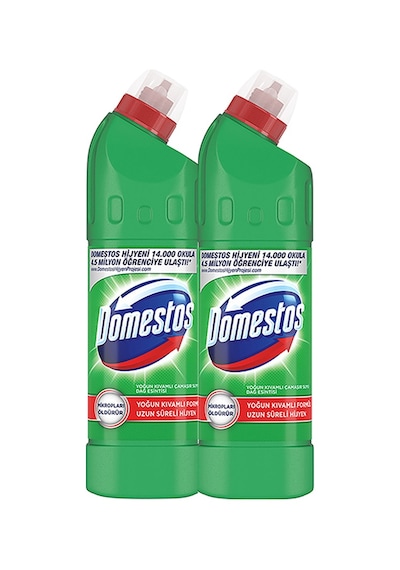 Domestos Çamaşır Suyu 750 ml Dağ Esintisi (2'li Paket)