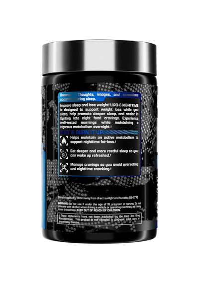 Lıpo6 Nighttıme Weıght Loss & Sleep Support 30 Capsles