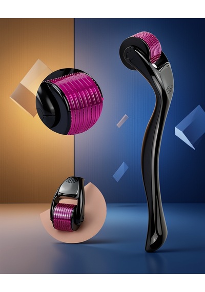 Derma Roller 540 İğneli Titanyum 1 Mm Gözenek Azaltıcı