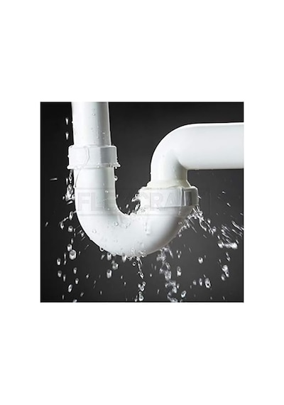 P2238 Boru Drenaj Uygulamaları İçin Plastik 8 İnç Flanşlı Süzgeç Kuyruk Parçası 1-1/2 İnç Beyaz Açık Ahşap
