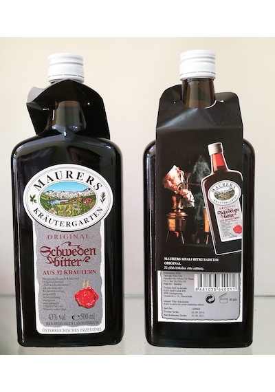 2 Adet İsveç Şurubu Krautergarten Sweden Bitter 500ml