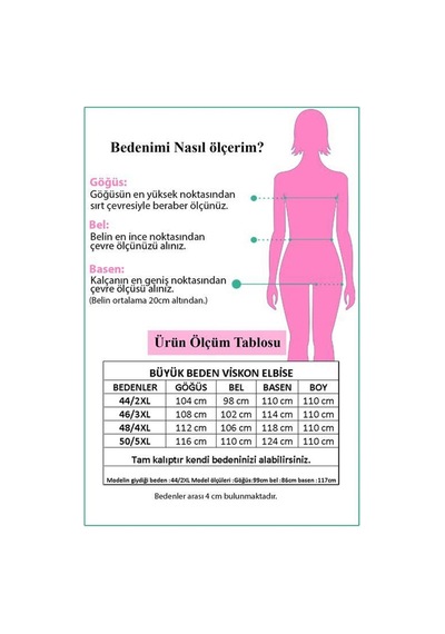 Dip Moda Neşeli Butik Kadın Bej Cepli Büyük Beden Viskon Elbise Nba003