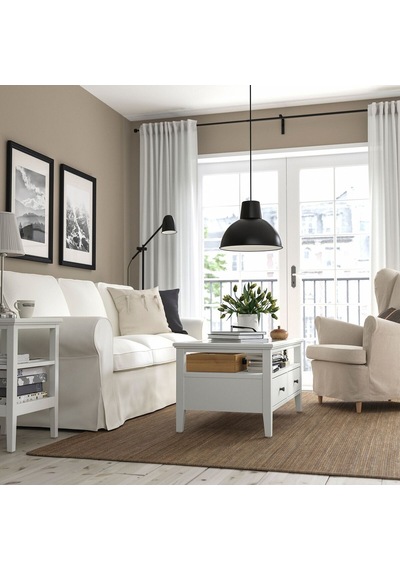 Orta Sehpa, Beyaz, 107x55 Cm Beyaz Orta Sehpa, Beyaz, 107x55 Cm Beyaz