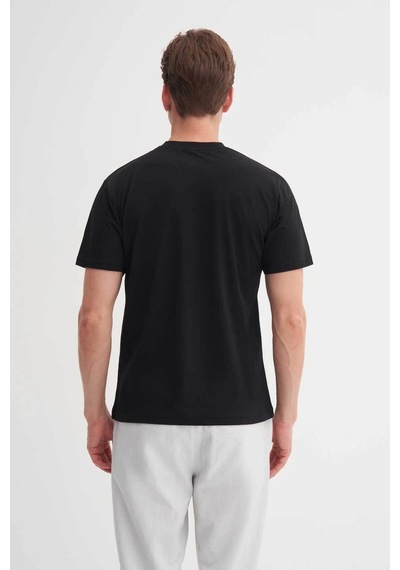 Cazador Regular Fit Siyah Erkek T-shirt 40910