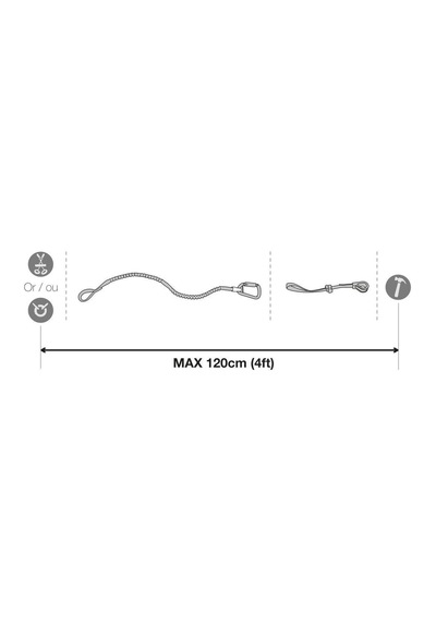 Petzl Tooleash Bungee Malzeme Askısı Yk_3722 Çok Renkli