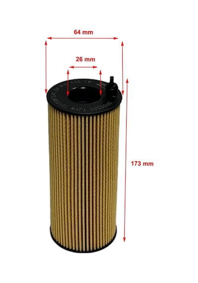 Bmw 3 Serisi E90, E91, E92, E93 (316D, 318D, 320D),(X-Drive) 2006-2012 Yağ Filtresi