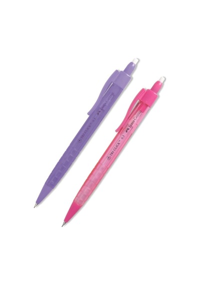 Tri Click 0.7 Mm Pembe Mor 2 Adet