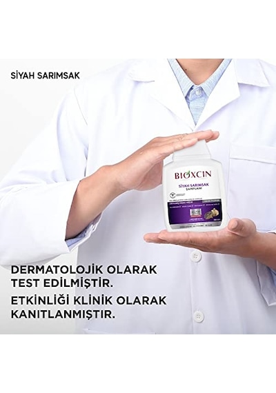 Bioxcin Siyah Sarımsak Saç Dökülmesine Karşı Bitkisel Şampuan 1 X 300 Ml