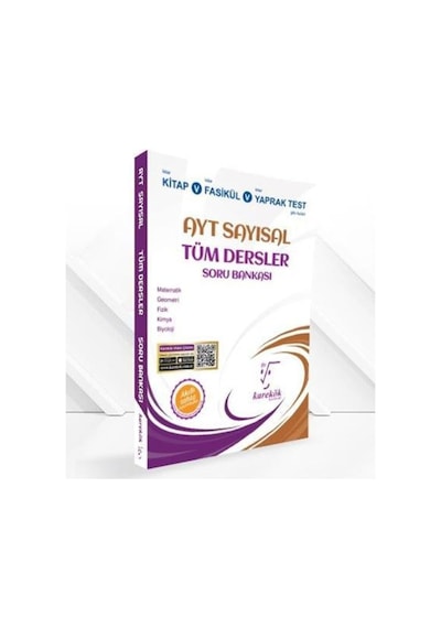 Karekök Yayınları Ayt Sayısal Tüm Dersler Soru Bankası (442146453)