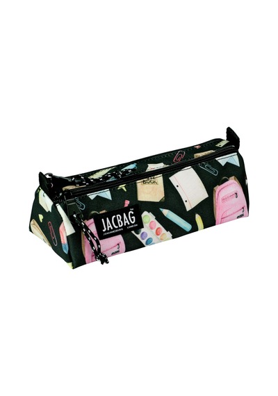 Jacbag Dual Prıme-çift Bölmeli Üçgen Tip Kalem Kutusu Dual Prime-pastel Pop renkli