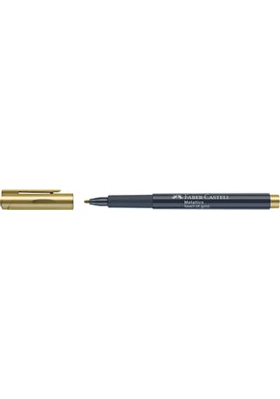 Faber Castell Metalik Markör - Heart Of Gold