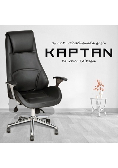 Kaptan Yönetici Koltuğu Siyah Kaptan Yönetici Koltuğu Siyah