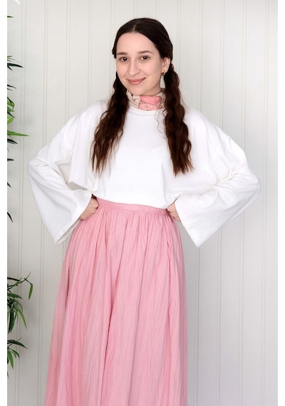 Unika Boutique Kadın Tesettür Body Beyaz