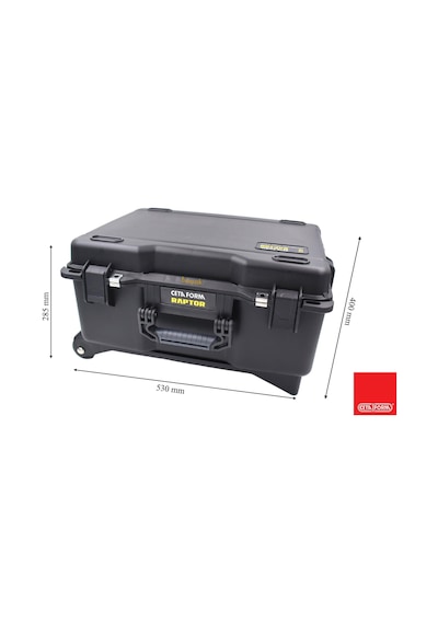 Ceta Form 530x400x285 Mm Tekerlekli Raptor Takım Çantası A32h-xl