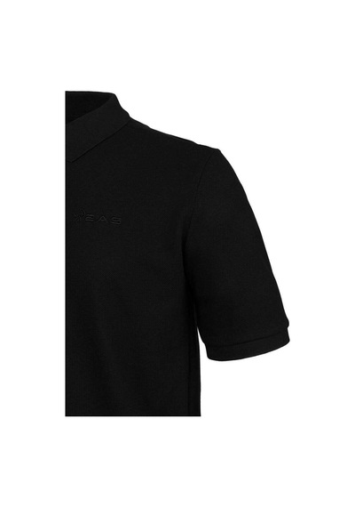 2as Art Erkek Polo Yaka Siyah T-shirt 2asarttpfbm25