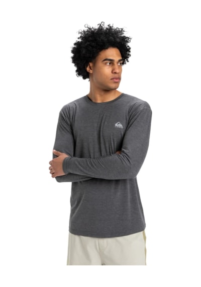 Quıksılver Quiksilver Coastal Run Ls Erkek Gri Tişört 1278 Siyah