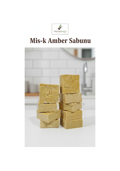 Misk Amber Sabunu 7 Adet 900g Doğal