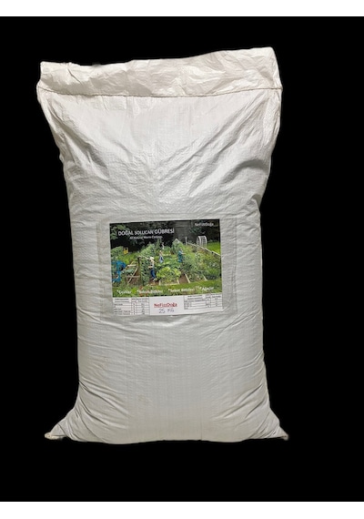 %100 Doğal Solucan Gübresi -5kg 10 Lt