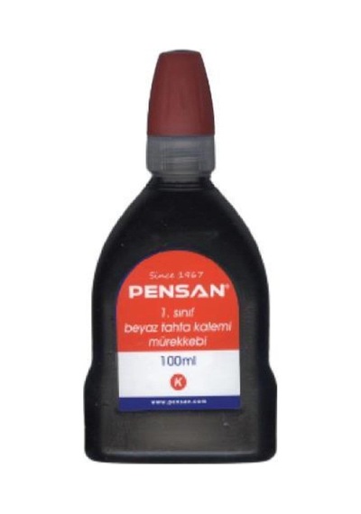 Tahta Kalemi Mürekkebi Kırmızı 100 Ml Tahta Kalem Mürekkep Diğer