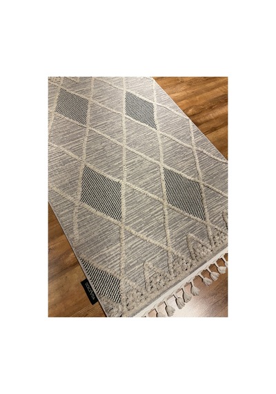 Sumatra 353 Gri Halı Çok Renkli