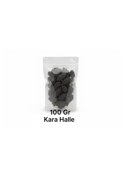 Kara Halile 100 Gr + Sarı Halile 100 Gr Doğal Şifalı Bitki Seti İkili Paket - Toplam 200 Gr