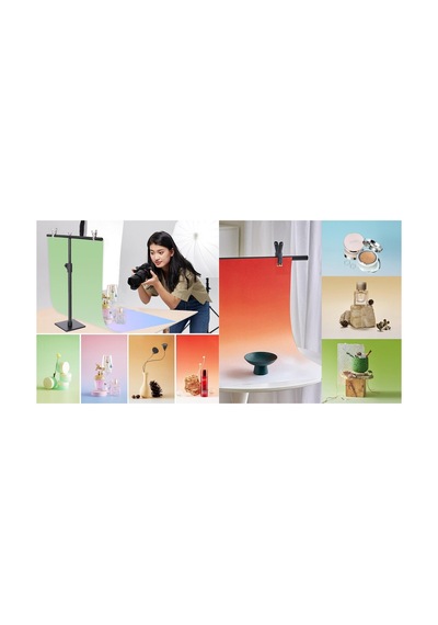 Ürün , Yemek , Reklam Vb. Çekimleri İçin 57x87cm Çift Taraflı Backdrop Fotograf Zemini Fonu Dg01