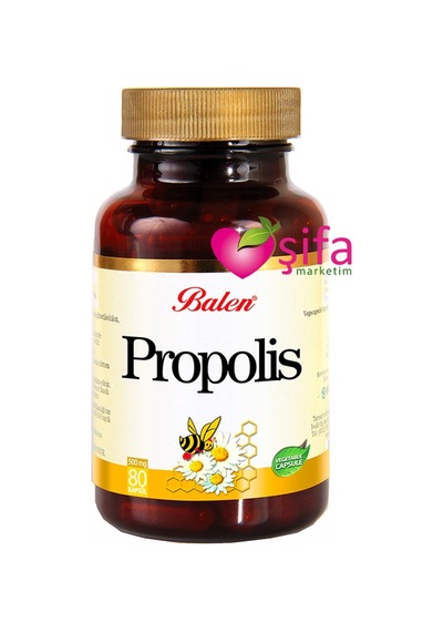 Balen Propolis 670 MG 80 Kapsül (Propolis Hapı)