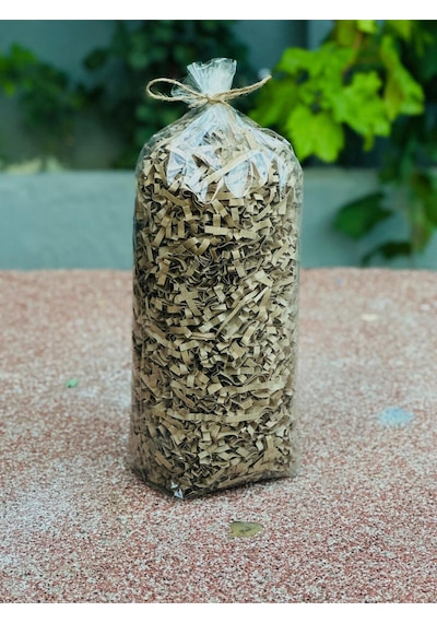 Kraft Kağıt Kırpık Dolgu Malzemesi 50 Gr Doğal Kutu İçi Koruyucu Ambalaj
