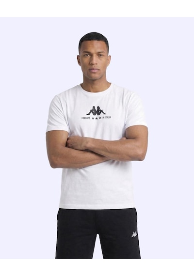 Kappa Fontado Tee Erkek Beyaz Regular Tişört