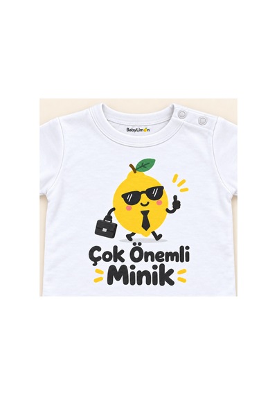 Babylimon Çok Önemli Minik Beyaz Kısa Kollu Çıtçıtlı Bebek Zıbını Beyaz - Çok Önemli Minik - 928161964 Beyaz - Çok Önemli Minik Babylimon Çok Önemli Minik Beyaz Kısa Kollu Çıtçıtlı Bebek Zıbını Beyaz - Çok Önemli Minik - 928161964 Beyaz - Çok Önemli Minik