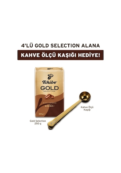 Gold Selection 4x250g Filtre Kahve Filtre
