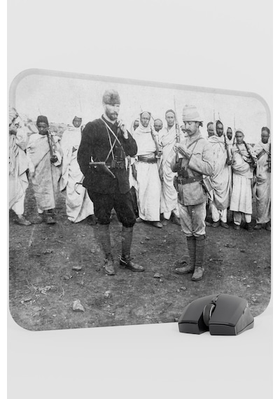 Mustafa Kemal Atatürk V4 48x40 Xl Gaming Kauçuk Kaymaz Taban Mouse Pad Fare Altlığı