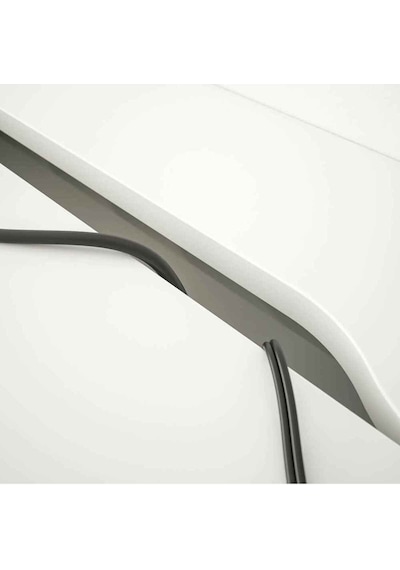 Alex Çalışma Masası, 2'li Stoper Çekmeceli, 132x58 Cm Beyaz Alex Çalışma Masası, 2'li Stoper Çekmeceli, 132x58 Cm Beyaz
