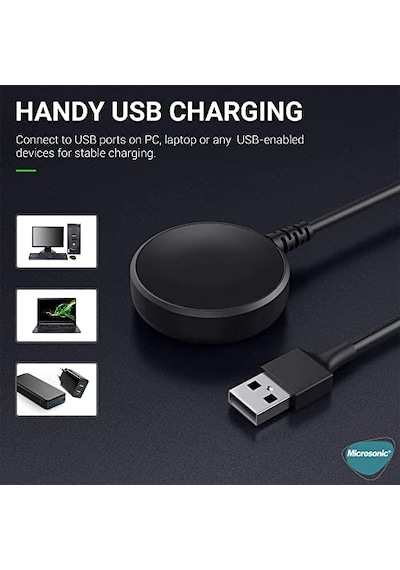 Galaxy 4 Ile Uyumlu 40mm Usb Şarj Kablosu
