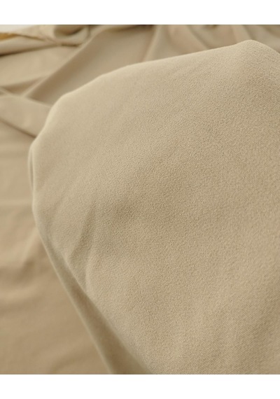 Bej Renkte Jarse Krep Arası Kumaş 150x250cm-11412