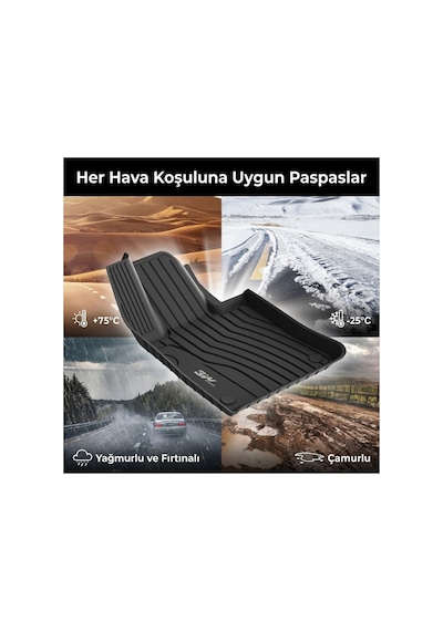 Mercedes Glc X254 2023-2026 Araca Özel Tpe Paspas Seti